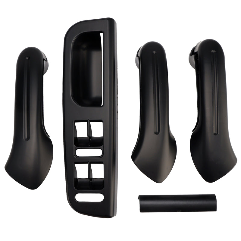 RHD Interior Door Grab Handle Cover + Switch Bezel For VW Golf MK4 Bora 1998-05
