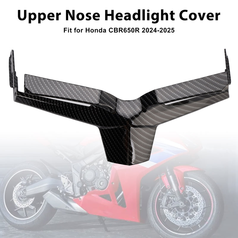 Front Upper Nose Headlight Cover Fairing For Honda CBR650R 2024-2025