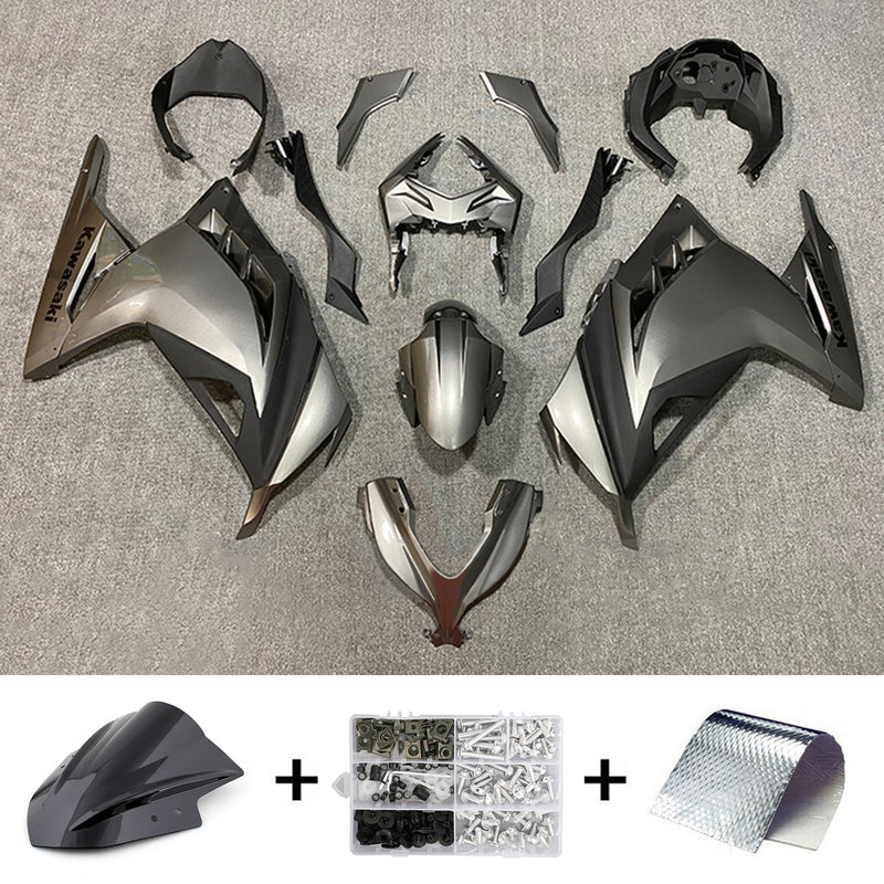 Amotopart Kawasaki EX300/Ninja300 2013-2017 Fairing Kit Bodywork Plastic ABS