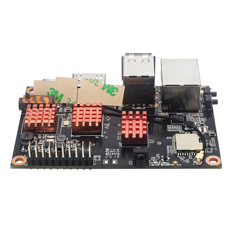 Quanzhi H618 Development Board Heat Sink Pure Copper Radiator For Kickpi K2B