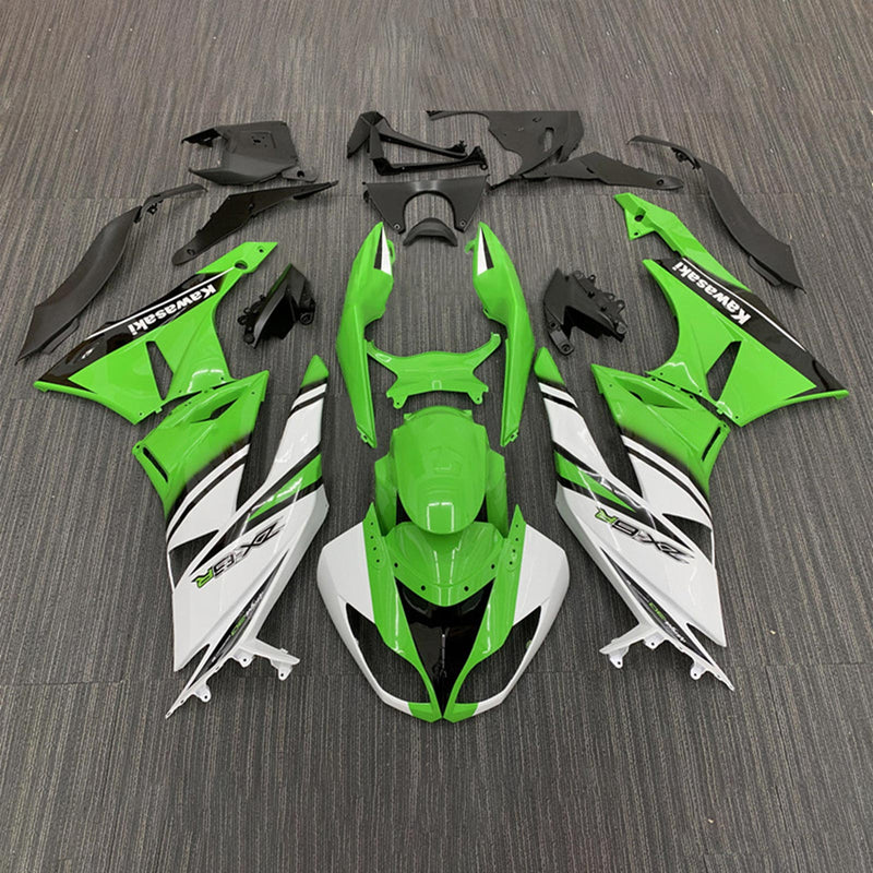 Amotopart Kawasaki ZX6R 636 2009-2012 Fairing Kit Bodywork Plastic ABS