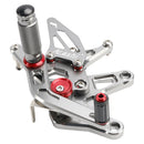 ALUMINUM ADJUSTABLE REAR SET REARSET FOR KAWASAKI ZX636 NINJA ZX-6R 2021-2024