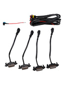 Smoked Lens Amber Light Front Grille LED Light Kit Fit Toyota Tacoma 2016-2023