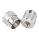 Stainless Steel Sealed End Cap 1.375x24 TPI 12Pcs for Cone Shaped Parts - 5/8-24 Hose Inlet