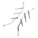 Road Street Electra Glide 2009-2023 Chrome Mid-Frame Air Deflectors Trims