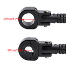 Universal Front Footrests Foot Pegs fit for motorcycle with 1.25" bars