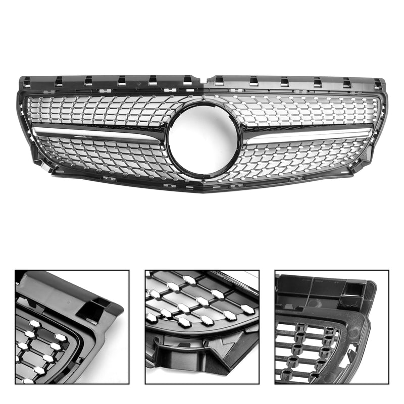 Front Radiator Grille Fit Mercedes B-Class W246 B160 2011-2014 Diamond