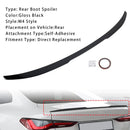2020-ON BMW 4 Series G82 M4 Coupe Model Gloss Black Rear Boot Spoiler
