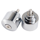 Silver Handlebar End Weight Kit For Honda VFR 800 F Fi CB 700 750 S F CBR 1100 XX