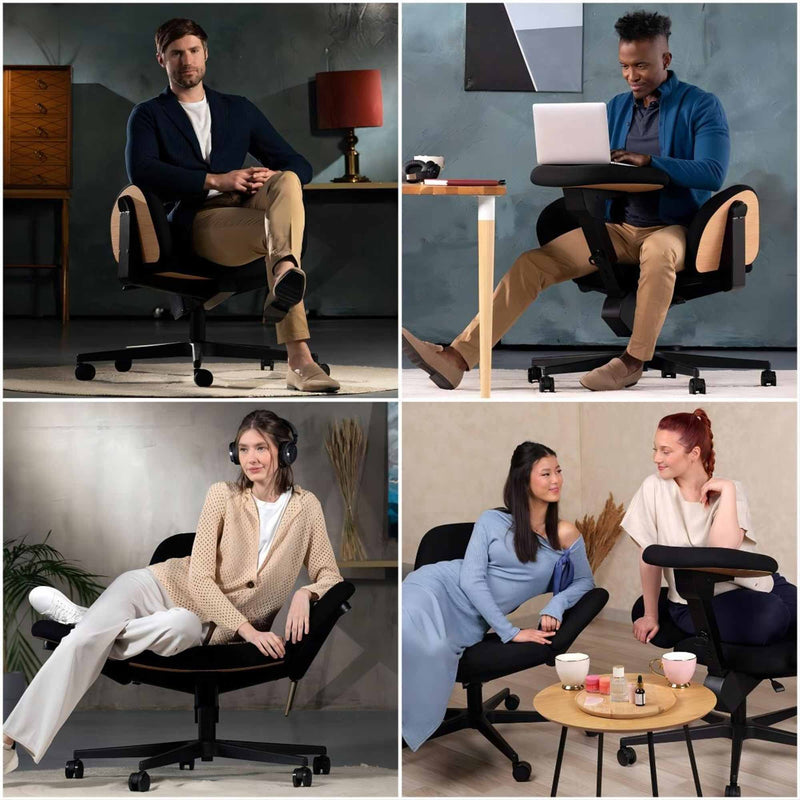 Multifunctional Creativity Chair Meditation Chair  ADHD Chair Cross Legged Office Home Transformable and movable chair Suitable for lazy people and those who need to change their sitting posture