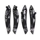 4PCS Carbon Inner Trim Door Pull Handle for BMW F30 F80 F31 F32 F33 F35