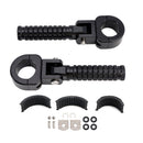 Universal Front Footrests Foot Pegs fit for motorcycle with 1.25" bars