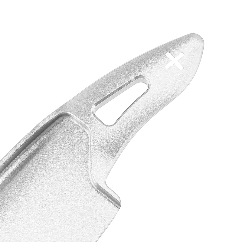 Steering Wheel Paddle Shifter Extension For Ford Explorer 20-23 Aluminium Silver