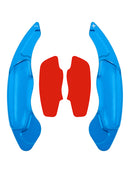 Steering Wheel Paddle Shifter Extension For VOLVO XC60 XC90 V60 Aluminium Blue