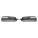 Front Lower Bumper Fog Light Cover Grille Fit AUDI A3 S3 S-Line 2013-2016