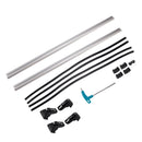 Universal Aluminium Car Roof Rack Luggage Carrier Cross Bar Rail Lockable 135CM