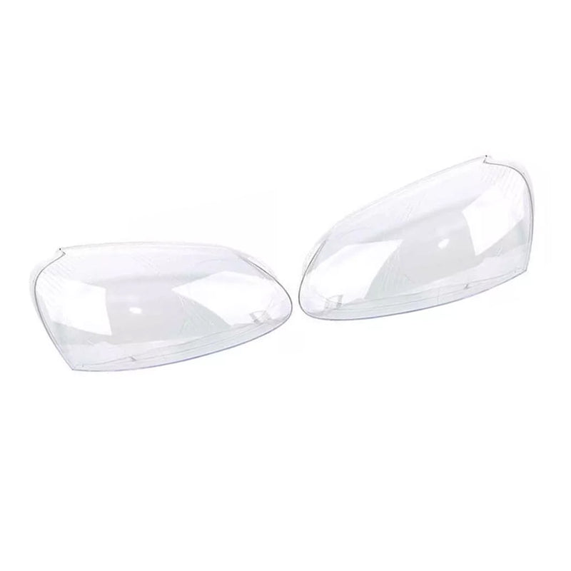 2PCS Front Headlight Lens Headlamp Clear Cover 1K6941005S For VW MK5 2005-2009