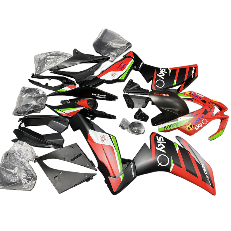 Amotopart Aprilia RSV4 1000 2009-2015 Fairing Kit Bodywork Plastic ABS