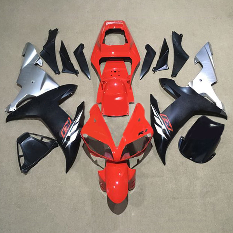 Amotopart Yamaha YZF-R1 2002-2003 Fairing Kit Bodywork Plastic ABS