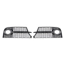 Honeycomb Front Bumper Fog Light Grille Fit Audi TT MK2 S-Line TTS 2011-14