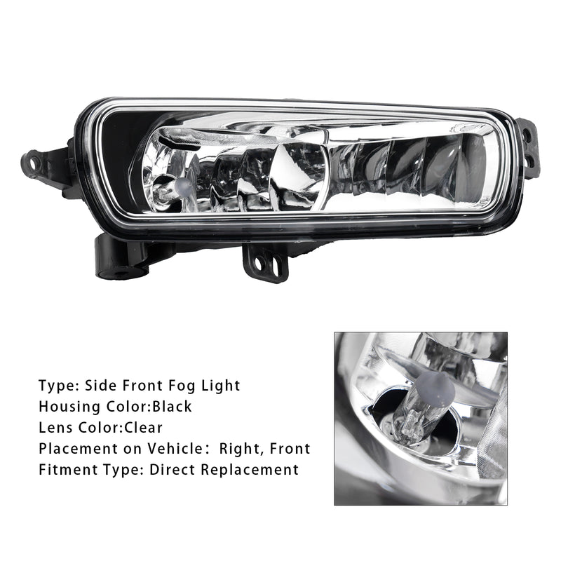 1 Pcs Front Right Fog Light Lamps With Bulbs For Ford Transit MK8 V363 2014-2023