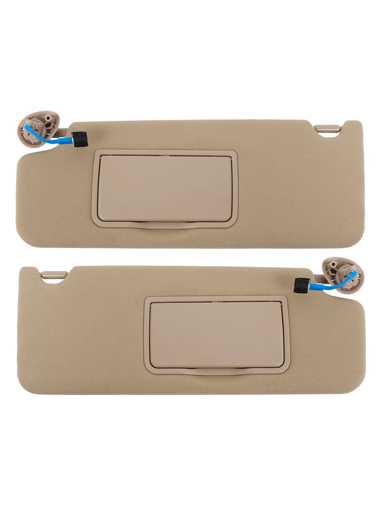 2PCS Gray Sun Visor Left & Right 83280-TG7-A12ZA  For Honda Pilot 2016-2022