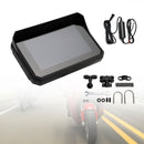 Wireless Gps Carplay 1080P Recorder 7" Universal For Scooter Motorcycles