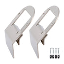 2PCS Watermelon Under Glow Frame Bracket Universal Clamp Style Mount For Truck