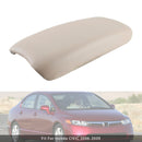 Beige Leather Armrest Centre Console Lid For Honda CIVIC 2006-2009