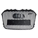 2012 2013 2014 2015 Audi A6 C7 S6 RS6 Style Honeycomb Front Bumper Grille Grill Generic