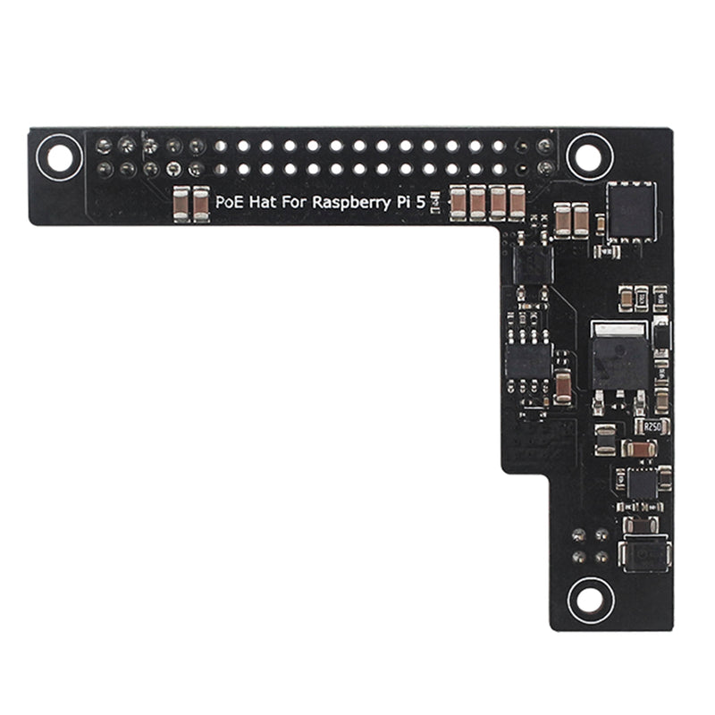 Raspberry Pi5 Dedicated POE Expansion Board 5V 4.5A Isolated Module Heat Sink