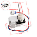 294D1233P002 WR01F04574 Refrigerator Evaporator Condenser Fan Motor for MABE