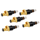 5PCS Fuel Injector 0280150779 Fit Volvo 850 2.4L 2.0L I5 1991-1997 852-12141