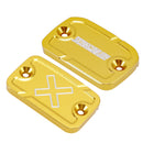 Gold Front Brake & Clutch Reservoir Cap For Ducati Scrambler 800 1100 2015-2025