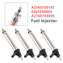 2015 For Mercedes Benz ML400 4PCS Fuel Injector A2560705600