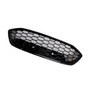 ST Style Gloss Black Mesh Front Bumper Grill Fit Ford Focus MK4 2018-2021