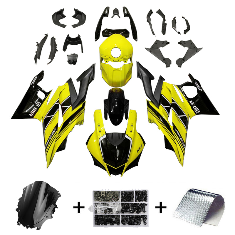 Amotopart Yamaha YZF-R3 R25 2019-2021 Fairing Kit Bodywork Plastic ABS