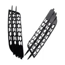 Front Bumper Honeycomb Fog Grille Cover For Audi A4 C7 2012-2015 Black