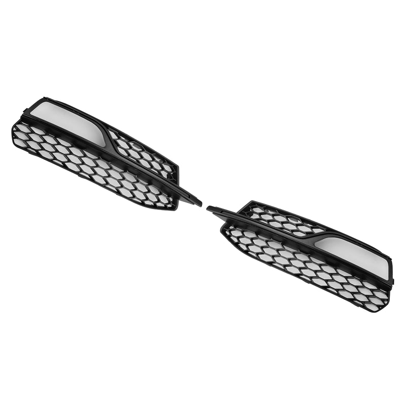 Front Lower Bumper Fog Light Cover Grille Fit AUDI A3 S3 S-Line 2013-2016