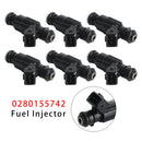 For Mercedes E320 ML320 C280 CLK320 2.8 3.2 V6 6PCS Fuel Injector A1120780049