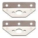 2 PCS Windshield Wiper Repair Stainless Steel Brackets for Peterbilt 379 388 389