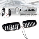 01.2009-10.2016 For BMW 5-Series F10 M5 Gloss Black Kidney Bumper Grill Grille 51137203203 51137203204