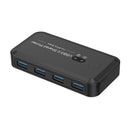 USB3.0 Switcher 2-Input 4-Output Keyboard Mouse High-Speed Peripheral Switch