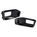 Fog Light Lamp Cover Gloss Black Trim Pair For GMC Yukon / Yukon XL 2015-2020