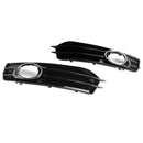 Front Lower Bumper Grille Fog Light Cover Fit Audi A3 S-Line S3 2009-2012