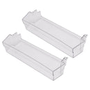 2PCS Fridge Shelf Grey Clear Middle Or Top Door Bin 306mm For Dometic Caravan 289072710