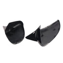 2pcs Gloss Black Door Wing Mirror Cover Caps Casing For VW Golf MK7 2015-2019