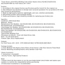 Front Driver Left B Pillar Molding Trim  Keyless Entry For Ford Taurus 2011-2019