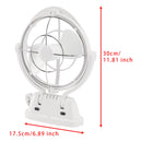 12V/24V Auto-Sensing Low-Power Draw Fan For Boats and RV White