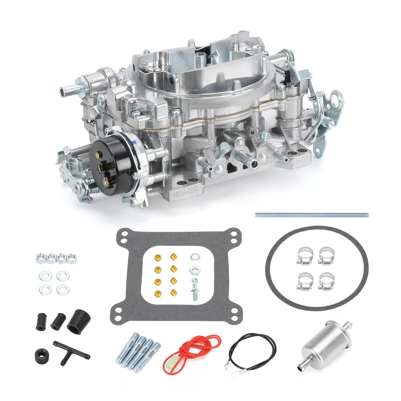 4 Barrel 1906 AVS2 Carburetor 650 CFM Electric Choke For GMC 1980-1987